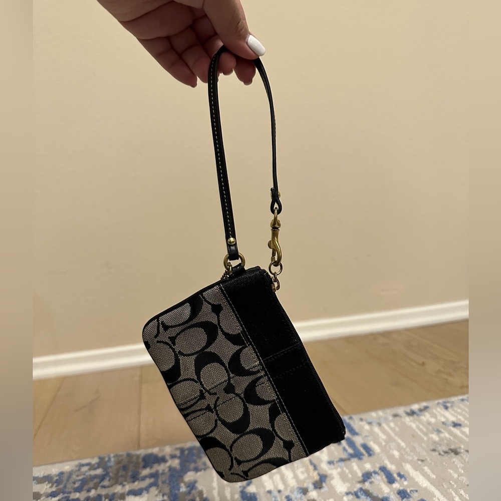 Authentic COACH mini clutch bag